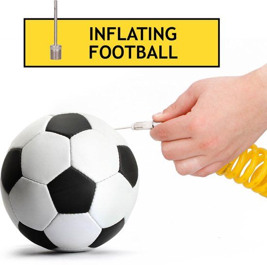 Dunlop Mini Compressor - 12V - Incl. 3 Adapters