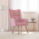 Maison Exclusive Fauteuil relax, rose velours