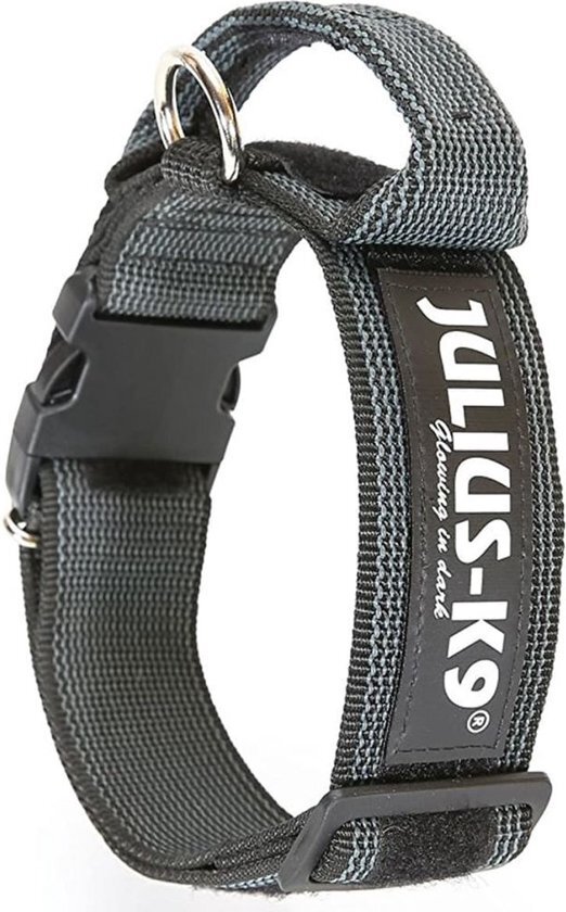 JULIUS K9 Hondenhalsband 40 mm 38-53 cm zwart 100HA-K-2015 zwart