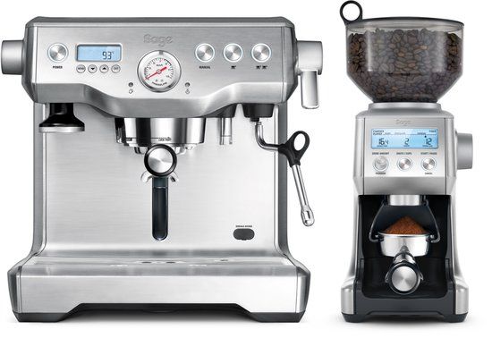 Sage the Dynamic Duo Espresso Machine - Stainless Steel