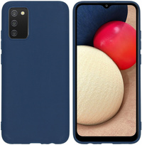 imoshion Backcover voor de Samsung Galaxy A02s - Donkerblauw