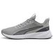 PUMA Flyer Lite 3 hardloopschoenen, Zwart/Grijs, Maat 42