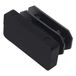 Adsamm INS-R-BL-1530-100 INS-R-BL-1530 100 x lamellenstop, zwart, 15 x 30 mm
