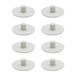 Wagner QuickClick® Kunststof glijders, meubelglijders, stoelglijders, set van 8 vervangbare glijders, kunststof Extreme, diameter Ø 25 mm, voor basis Smart, Made in DE, 16783700