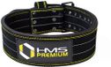 HMS Premium PA3558 - Krachttrainingsgordel - Zwart - 3 Laagse Leren Constructie - Ergonomisch