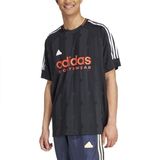 Adidas House Of Tiro Jacquard T-shirt Korte Mouwen Zwart M