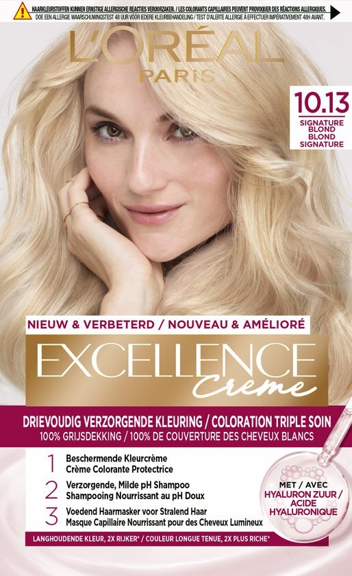 L’Oreal Paris Excellence Cr&#232;me 10.13 - Signature Blond - Permanente Kleuring