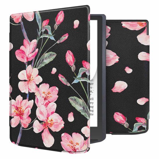 imoshion Ploonk B.V. Ereader Hoes - Geschikt voor Pocketbook InkPad 4/Pocketbook InkPad Color 3 - Blossom