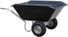 Hummer volume kruiwagen HDPE 350 liter - dubbele wielen