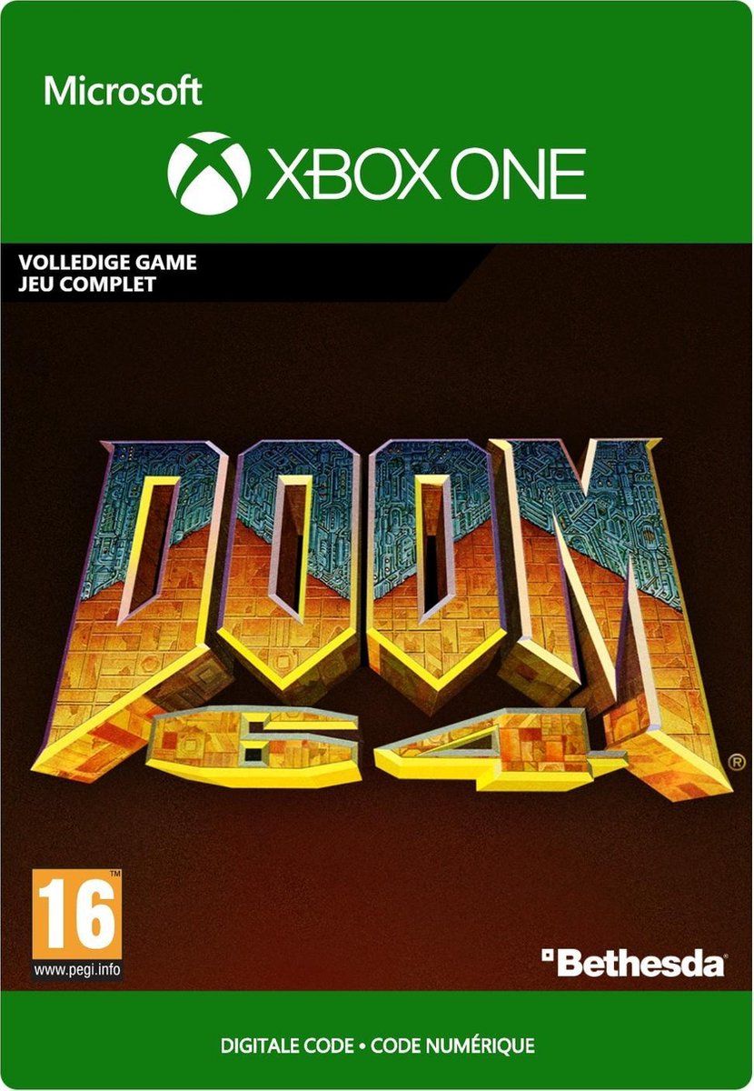 Bethesda Doom 64 - Xbox One Download - 0889842443295