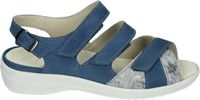 Strober HEDWIG 74023K Dames slippers Blauw Maat 38.5