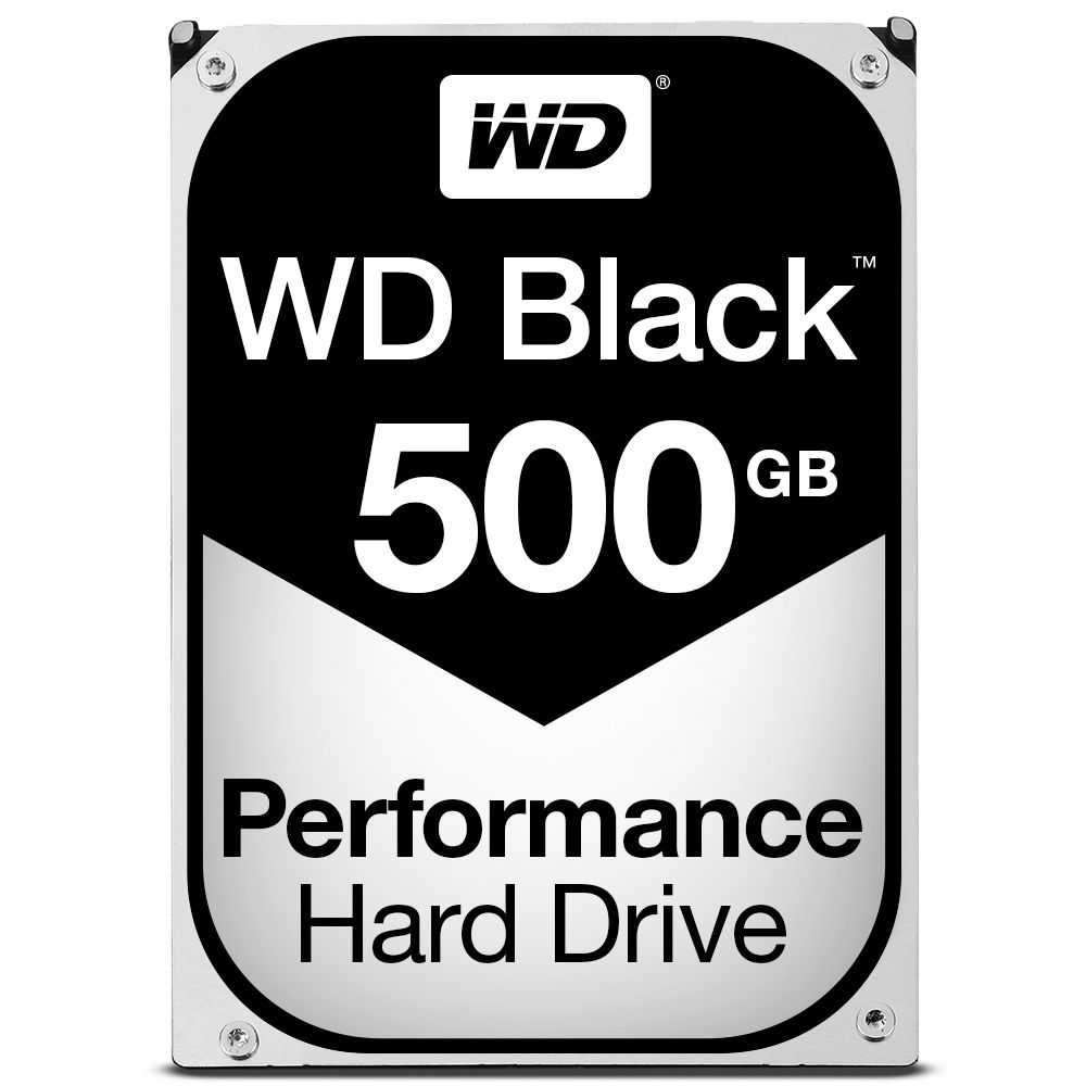 Western Digital Black 3.5" 500GB HDD - 7200 RPM SATA III