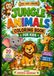 Jungle Animals Colouring Book for Kids