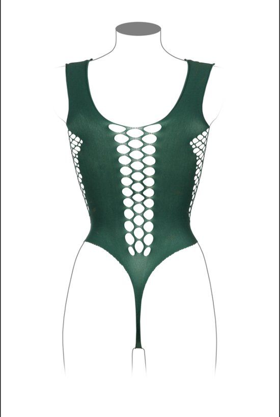 Shots Le Désir DES019GRNOS Teddy - Midnight Green - One Size
