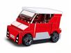 Sluban voiture électrique à rétropédalage rouge M38-B1067D