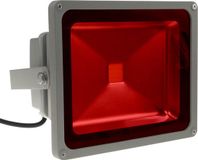 Lampe de chantier / projecteur LED sans marque Rouge - 10 Watt - Éclairage extérieur