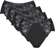 Sloggi Midislip Chic Dames Zwart Maat XL