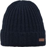 Barts Haakon Turnup Muts Heren - Donkerblauw - One Size