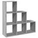 VidaXL Boekenkast 99x29x99 cm Hout Grijs Eiken