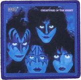 Rock Off Kiss - Creatures Of The Night Patch - Blauw