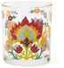 Excelsa Set van 6 Glazen – New Delhi – Multicolor Glas – 25 cl – Vaatwasmachinebestendig – Boho/Indiaans Design - Italiaans Design