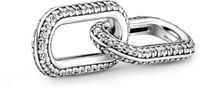 PANDORA ME Styling Pavé Doppel-Link aus Sterling Silber