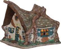 Luville Efteling - Huis van Repelsteeltje Porselein 15 cm