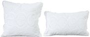 LOBERON Kussenhoes set van 2 Olyane wit