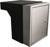 Stoer! Inbouwkast / doorvoerkast rvs 40 - 55 cm