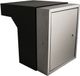 Stoer! Inbouwkast / doorvoerkast rvs 40 - 55 cm
