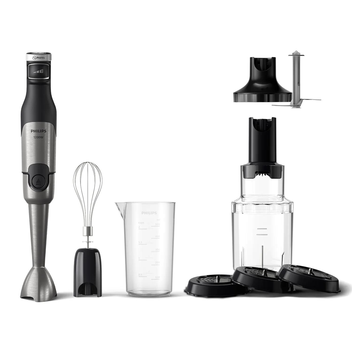 Philips 5000 series HR2684/00 Immersion Blender - 1200W, Black/Stainless Steel