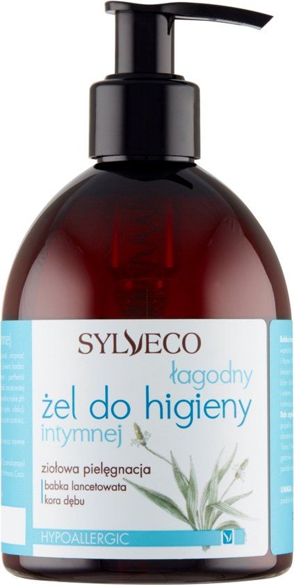 Sylveco - Mild Gel - 300ml - Inty Plantain Lanceolate & Oak Bark - For Women - Fresh Scent