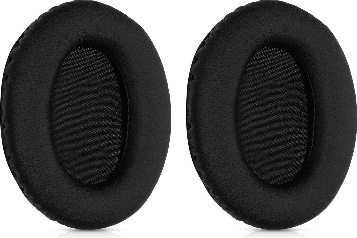 kwmobile 2x oorkussens compatibel met Kingston HyperX Cloud II - Earpads voor koptelefoon in zwart