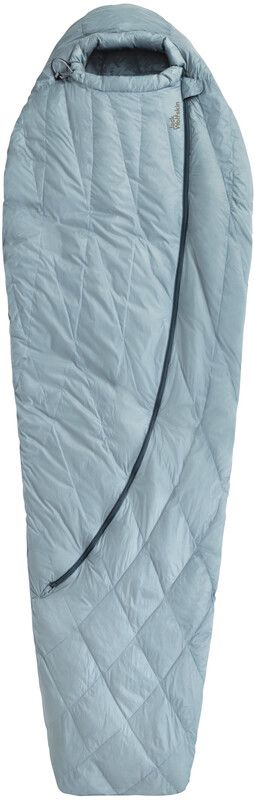 Jack Wolfskin Wolftrail Down -7 Sleeping Bag - blauw - Left Zipper - 195cm - 2023