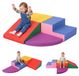 Appareil d'escalade intérieur - Blocs d'escalade souples - 4 pièces - Convient aux enfants à partir de 3 ans