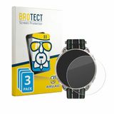 BROTECT Screenprotector 3 Stuks voor Amazfit Cheetah 2 Ultra Beschermglas Transparant