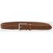 John Varvatos Mott Filigrane Ceinture en Bois Tissé Marron W36
