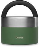 Qwetch Lunchbox handvat Geïsoleerd - Granite Kaki