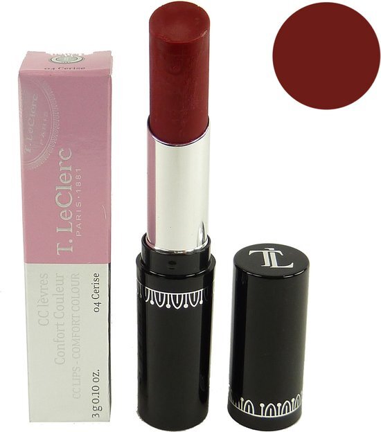 T. LeClerc PARIS 1881 CC Lips Comfort Colour Lip Care Pen Make Up 3g - 04 Cerise