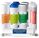 Kit de filtres de remplacement pour systèmes d'osmose inverse, 10 pièces