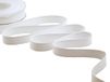 Furlanis - Dubbel satijn, lint voor decoraties, geschenkverpakkingen, gastgeschenken - natuurwit, 15 mm x 20 m