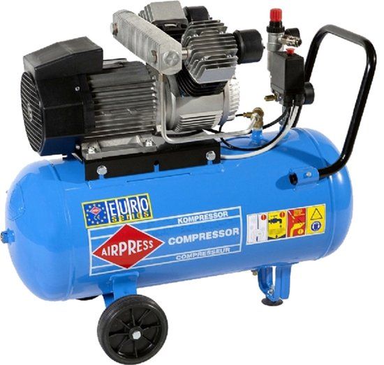 Airpress Compressor KM 50-350 10 bar 2.5 pk/1.8 kW 280 l/min 50 l