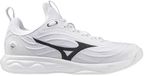 Mizuno Wave Luminous Elite Indoor Schoenen Unisex Volleybal Wit/Zwart/Metaalgrijs Maat 43