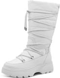 Tamaris Dames WL Long Boot 1-26615-45 Overknee Laarzen Wit