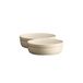 Emile Henry Set van 2 x Crème Brulee Schaal, (10.13), Klei