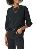 Amazon Essentials Dames Franse Terry Fleece Mouw Detail Crewneck Sweatshirt