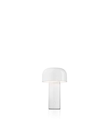 Flos Bellhop batterij - Bureaulamp - Wit - 12,5 x 21 cm