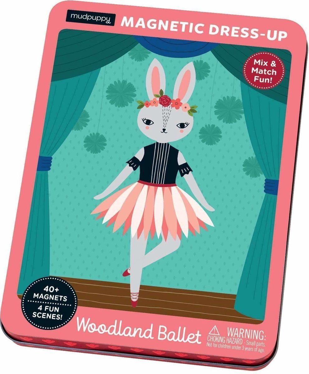 Mudpuppy magneetspel Bosachtig Ballet - 9780735357662