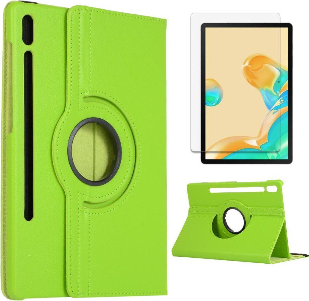 Case2go Samsung Galaxy Tab S7 Plus / - / - / Groen
