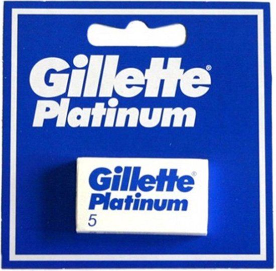 Gillette Platinum Scheermesjes - 5 stuks